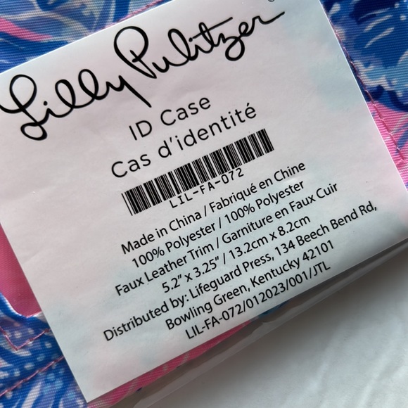 Lily Pulitzer ID Case / Card Holder / Key Ring BNIP - Picture 5 of 5